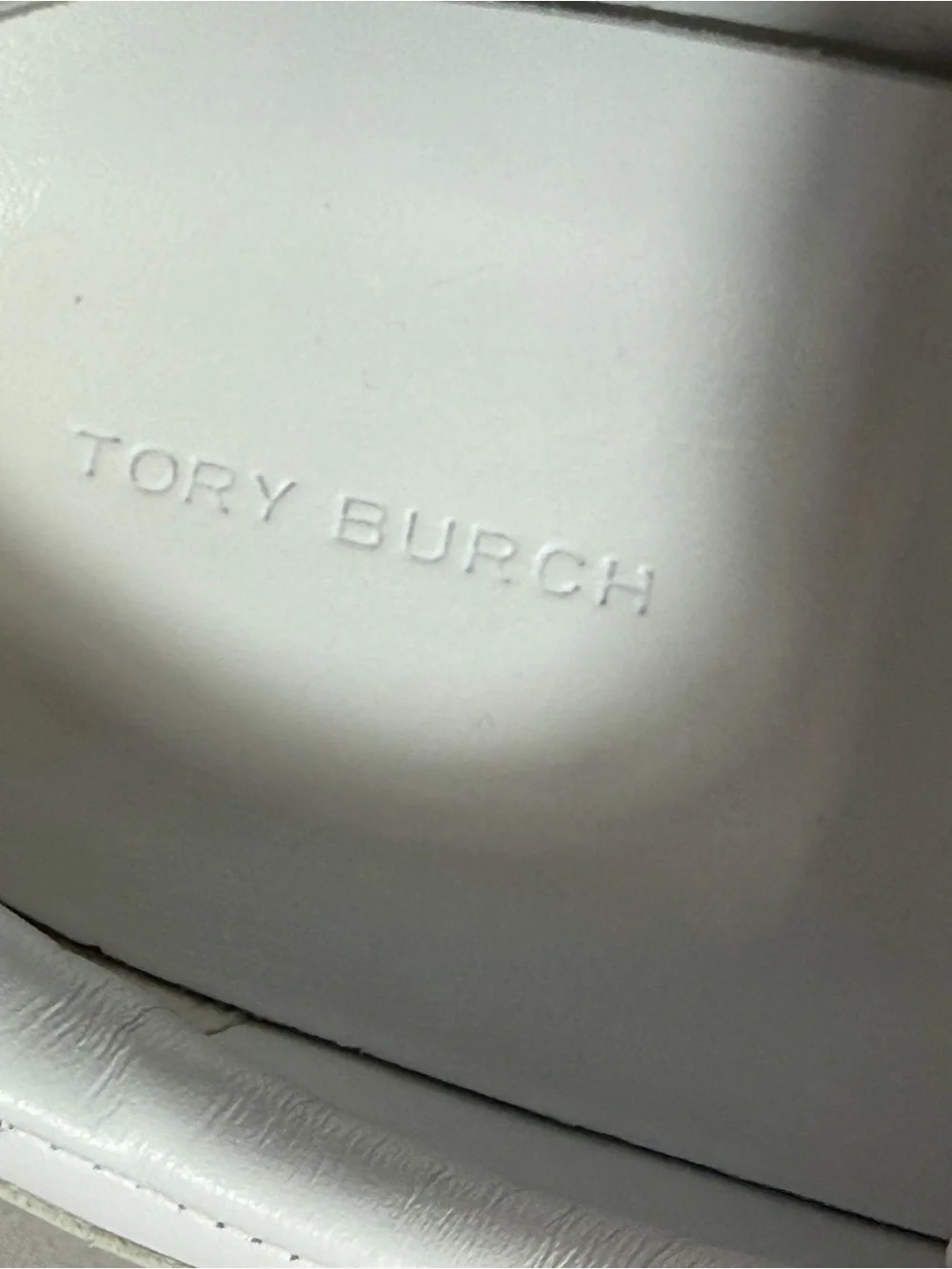 Tory Burch Hank Court White Leather Low-Top Lace-Up Sneakers